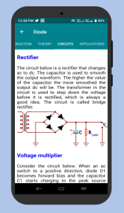 اسکرین شات 3 برنامه Basic Electronics: Study guide