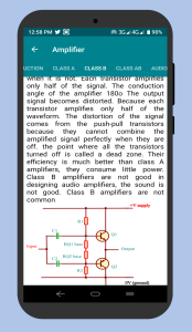 اسکرین شات 4 برنامه Basic Electronics: Study guide