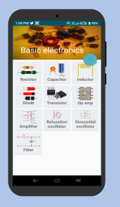 اسکرین شات 8 برنامه Basic Electronics: Study guide