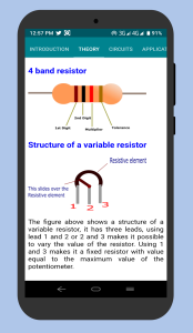 اسکرین شات 2 برنامه Basic Electronics: Study guide