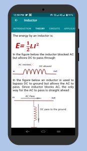 اسکرین شات 6 برنامه Basic Electronics: Study guide