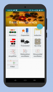 اسکرین شات 8 برنامه Basic Electronics: Study guide