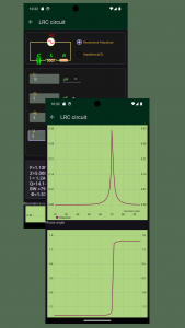 اسکرین شات برنامه Electronics circuit calculator 7