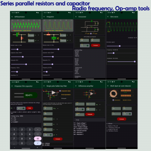 اسکرین شات 8 برنامه Electrocalc: Electronics tools