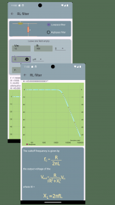 اسکرین شات برنامه Electronics circuit calculator 8