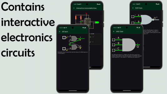 اسکرین شات 4 برنامه Electrocalc: Electronics tools