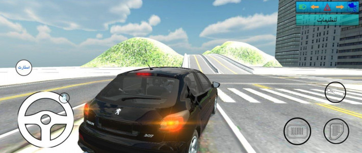 اسکرین شات بازی سواری با 207 3