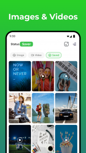 اسکرین شات برنامه Save Status - Download Status 1
