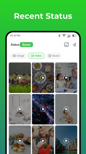 اسکرین شات برنامه Save Status - Download Status 3