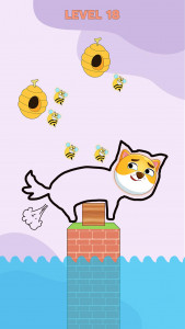 اسکرین شات بازی Save the Doge: Draw 2 Save 2