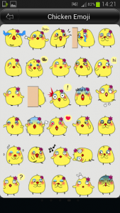 اسکرین شات برنامه Emoji Chicken 1