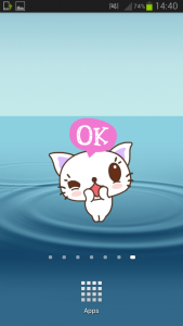 اسکرین شات برنامه Emoji Smelly Cat 3