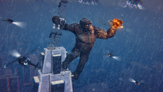 اسکرین شات 2 بازی The Angry Gorilla Monster Hunt