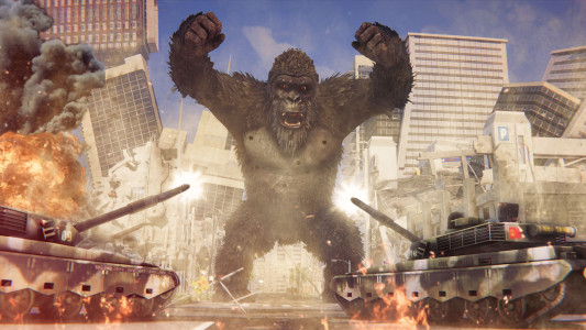 اسکرین شات 1 بازی The Angry Gorilla Monster Hunt