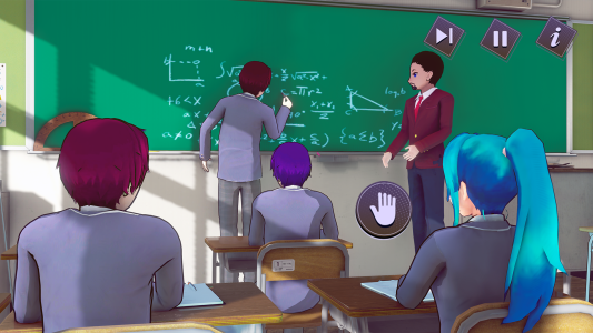اسکرین شات 4 بازی Anime High School Boy Life 3D