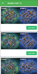 اسکرین شات برنامه COC Base Layouts:Clash of Maps 6