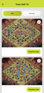اسکرین شات 3 برنامه COC Base Layouts:Clash of Maps