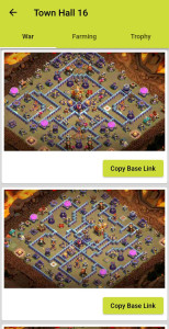 اسکرین شات برنامه Pro Clash of Maps Base Layouts 3