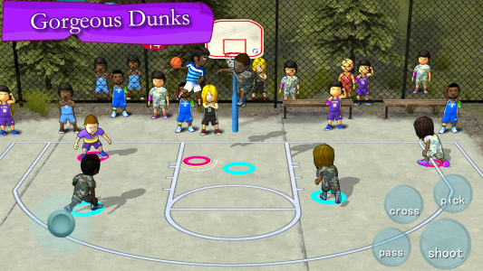 اسکرین شات بازی Street Basketball Association 3
