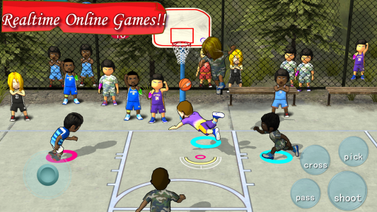 اسکرین شات بازی Street Basketball Association 2