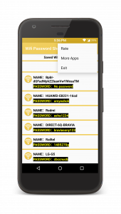 اسکرین شات برنامه WiFi Password Show 1