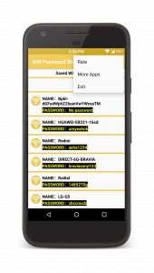 اسکرین شات 1 برنامه WiFi Password Show