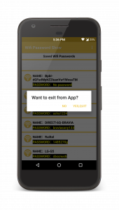 اسکرین شات 8 برنامه WiFi Password Show