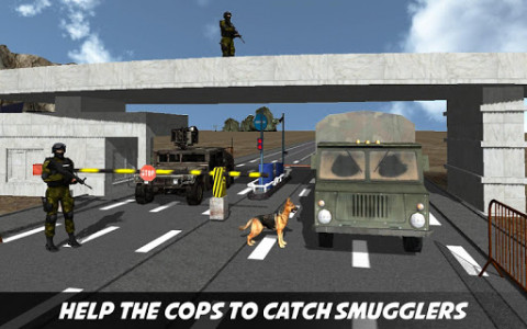 اسکرین شات بازی Border Patrol Sniffer Dog : Commando Army Dog Sim 1