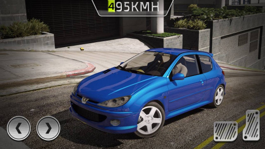 اسکرین شات بازی Car Simulator Peugeot 206 City 1