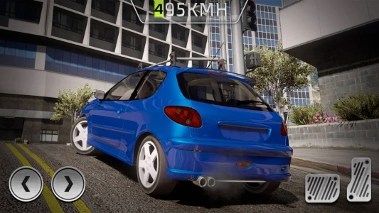 اسکرین شات 2 بازی 206 Car Driving Simulator City