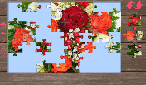 اسکرین شات بازی Puzzles for adults flowers 7