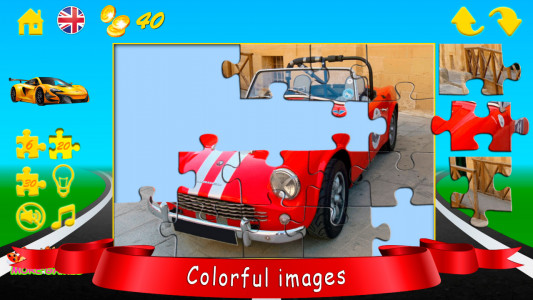 اسکرین شات بازی Puzzles cars 4