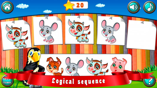 اسکرین شات بازی Logic games: jigsaw for kids 4