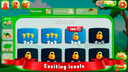 اسکرین شات 2 بازی Memory match game