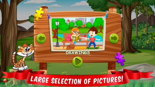 اسکرین شات 2 بازی Kids Jigsaw Puzzle