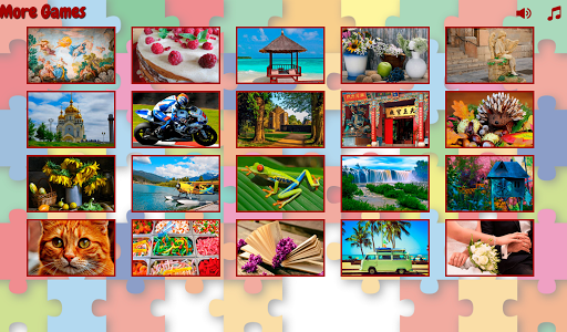 اسکرین شات بازی Difficult puzzles for adults 2