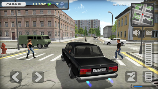 اسکرین شات بازی Lada 2107 Russian City Driving 2