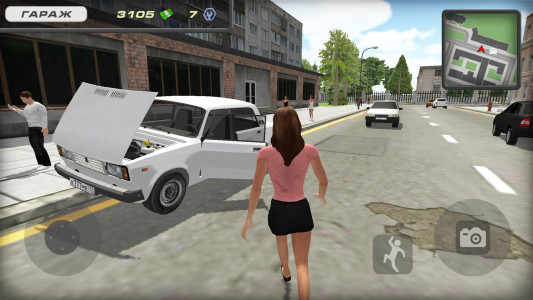 اسکرین شات بازی Lada 2107 Russian City Driving 3
