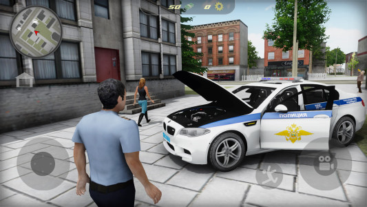 اسکرین شات 2 بازی Car Simulator BMW M5: Police