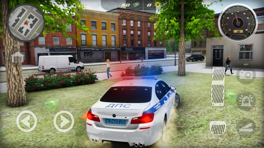 اسکرین شات 1 بازی Car Simulator BMW M5: Police