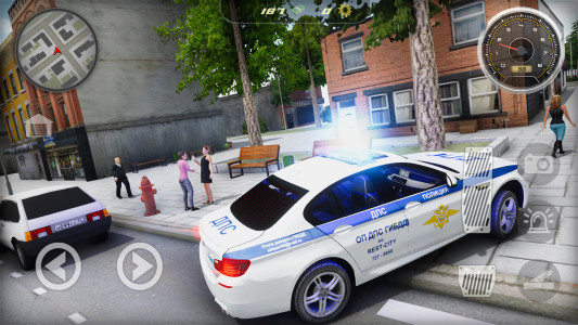 اسکرین شات 3 بازی Car Simulator BMW M5: Police
