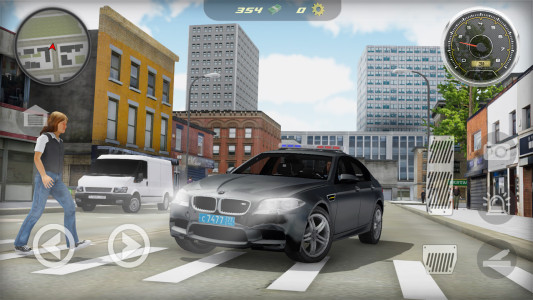 اسکرین شات 4 بازی Car Simulator BMW M5: Police