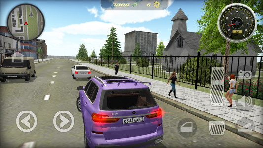 اسکرین شات بازی Car Simulator x7 City Driving 3