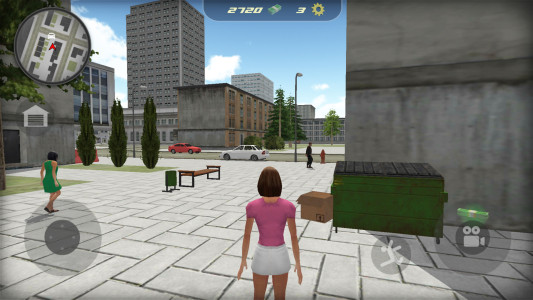 اسکرین شات 4 بازی Лада Приорик - Шашки по городу