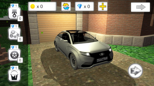 اسکرین شات بازی Steve Lada X-Ray Car Simulator 1