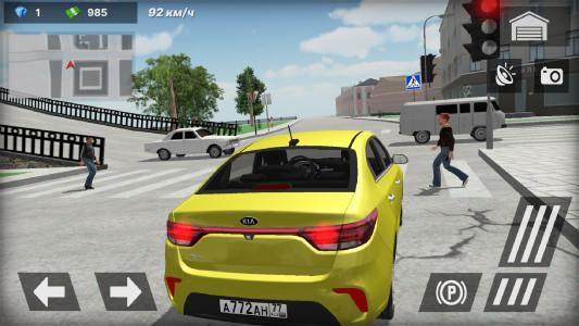 اسکرین شات بازی KIA Rio Car Simulator 3