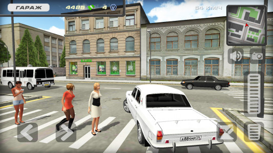 اسکرین شات بازی GAZ 24: Russian Car Simulator 2