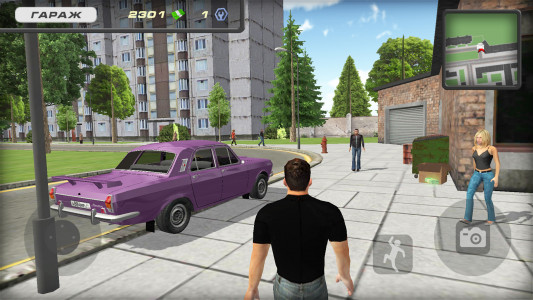 اسکرین شات بازی GAZ 24: Russian Car Simulator 4