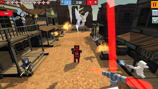 اسکرین شات بازی Pixel Fury: Multiplayer in 3D 4