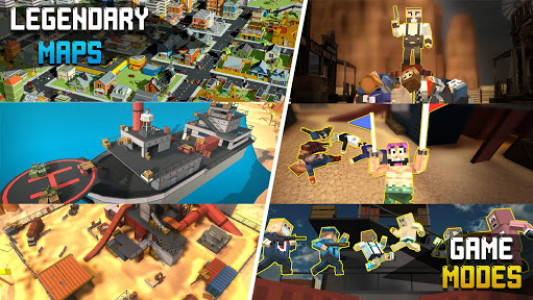 اسکرین شات بازی Pixel Fury: Multiplayer in 3D 3